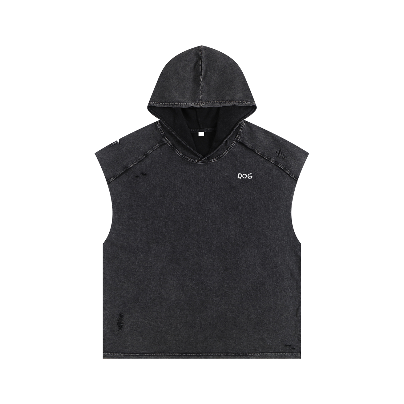 VIAVANDA DISTORTION HOODED TANK TOP ベージュ FC Blocking Tank Top – ONS Clothing