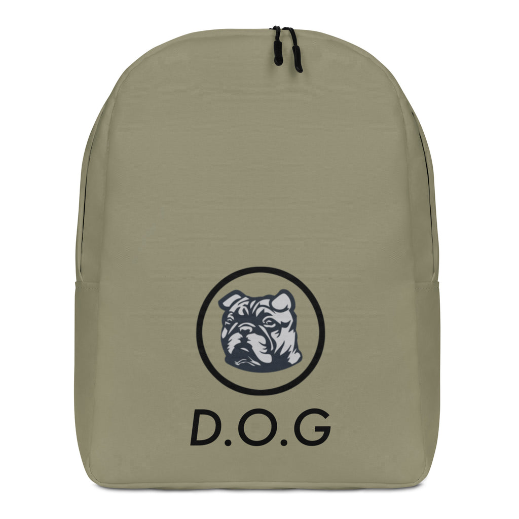 DOG Army Green Minimalist Backpack