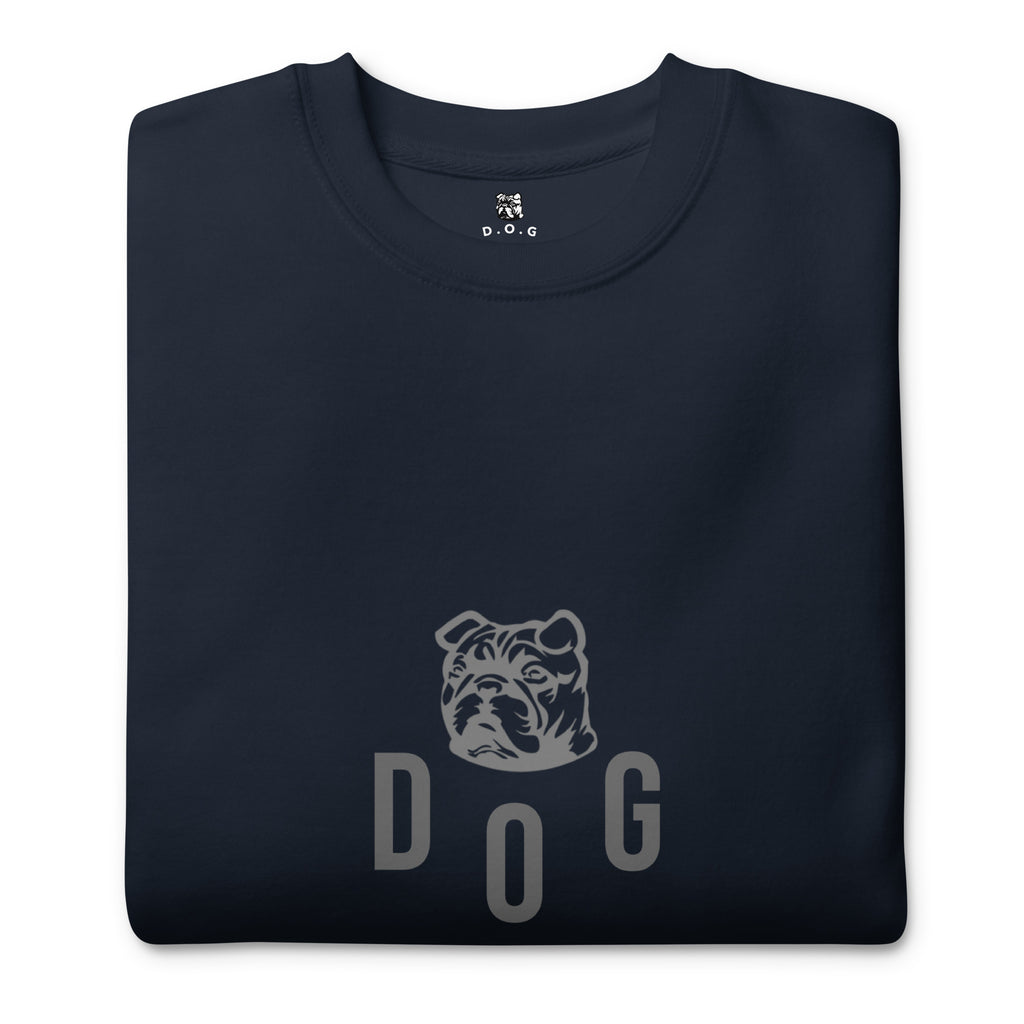 DOG Classic Sweat Navy Folded