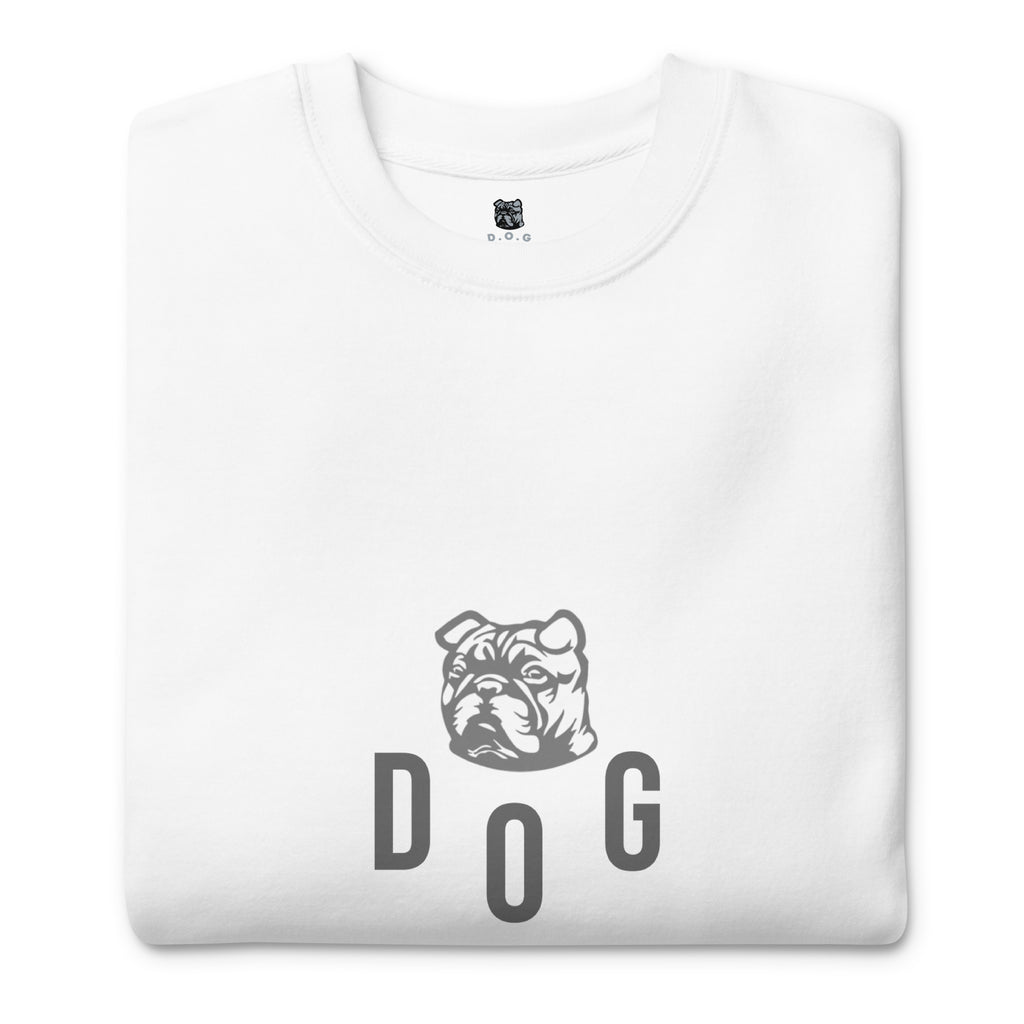 DOG Classic Sweat White Folded