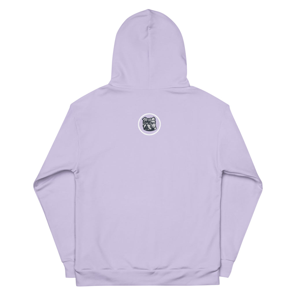 DOG Light Purple Hood Back