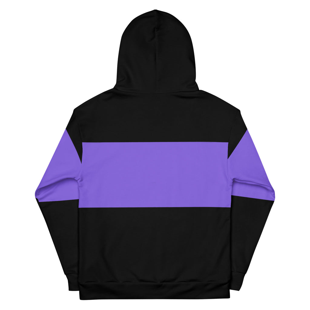 DOG Purple Block Hood Back