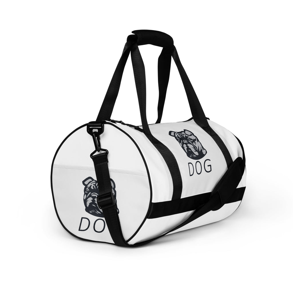 DOG Classic Gym Bag White Front