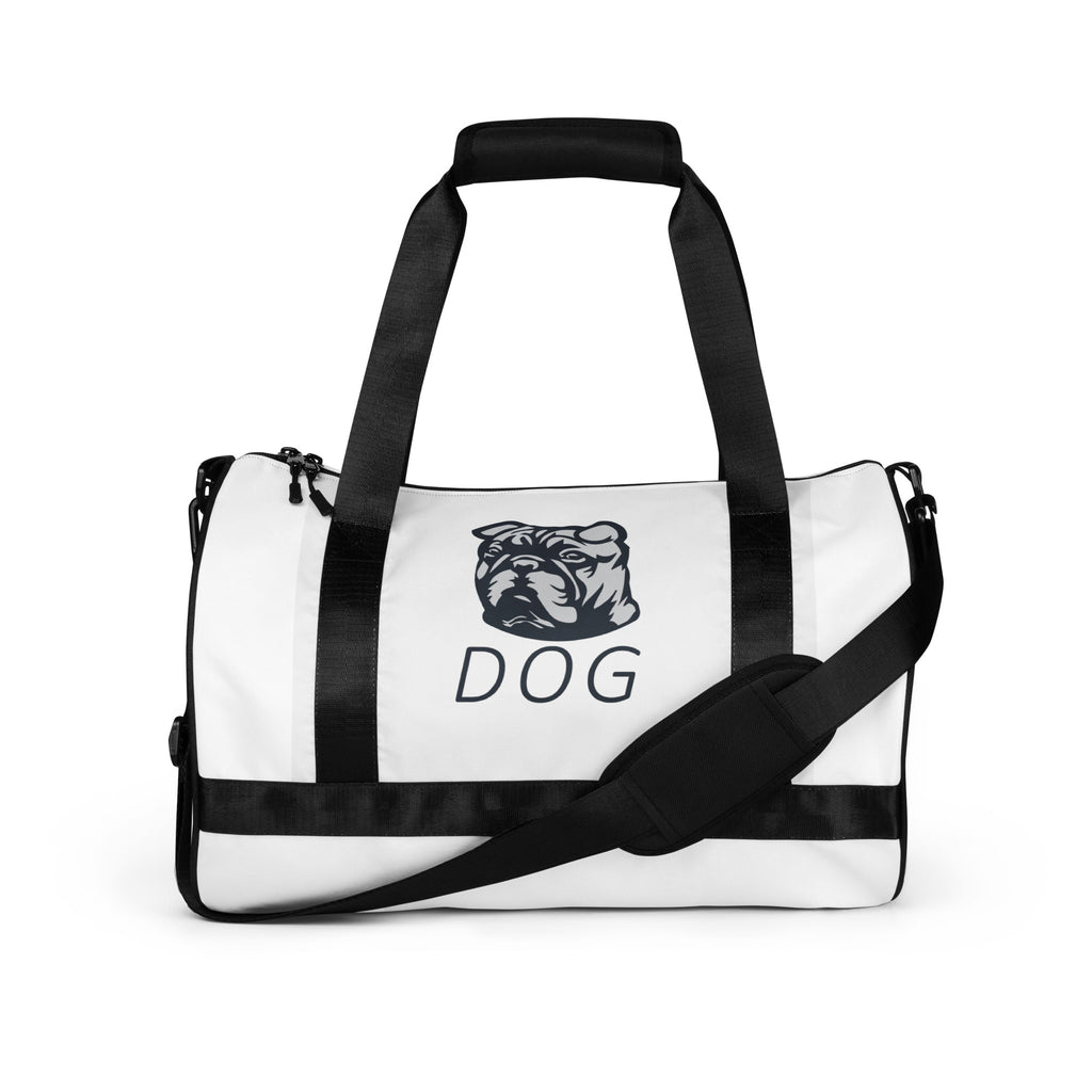 DOG Classic Gym Bag White Left